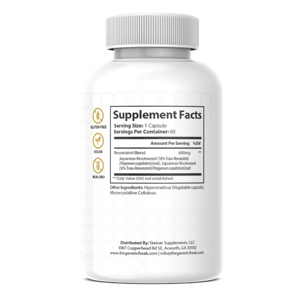 Cell Guard | Resveratrol Antioxidant Support Capsules