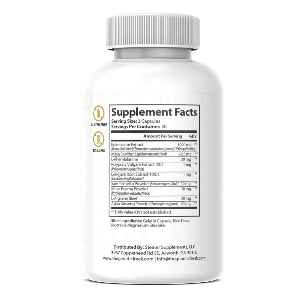 Drive+ | Men’s Performance & Vitality Support Capsules