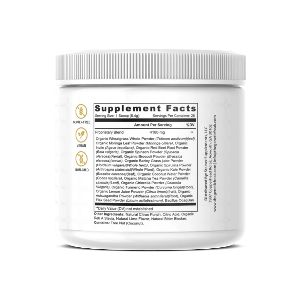 Essential Greens | Superfood Greens Powder with Probiotics