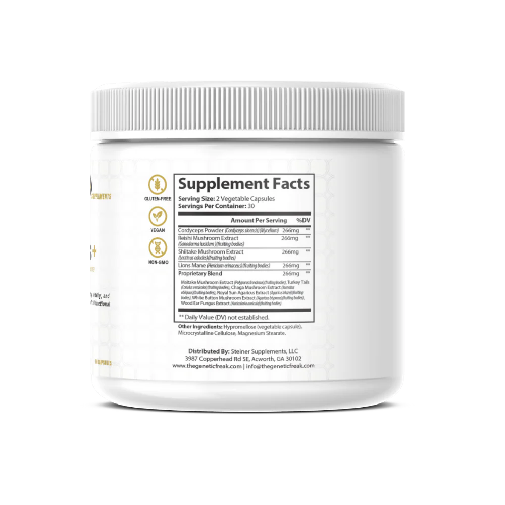 Focus+ | Lion’s Mane Mushroom Focus & Clarity Support