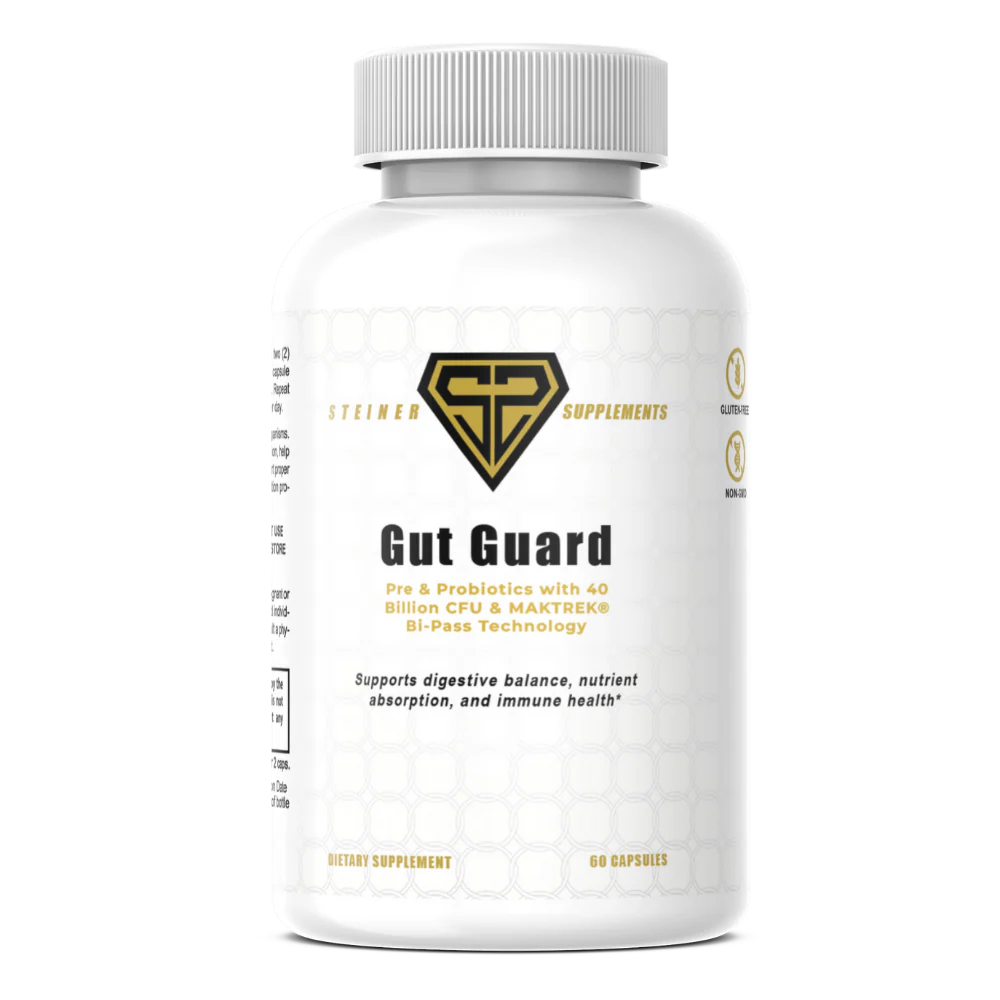Gut Guard | 40 Billion CFU Probiotic & Prebiotic Capsules