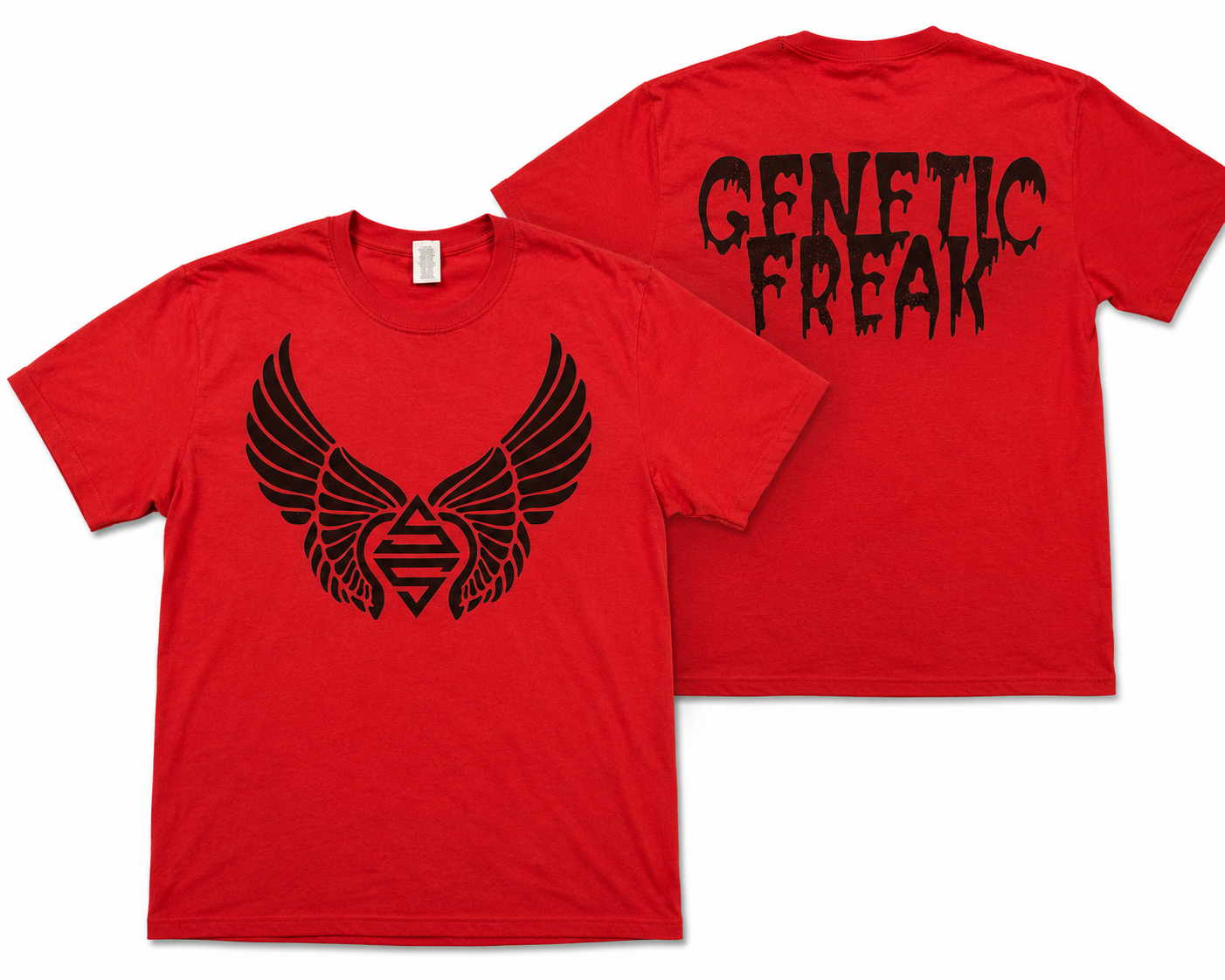 Genetic Freak Wing Logo T-Shirt