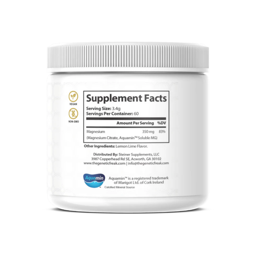 Magnesium+ | Lemon Lime Magnesium Recovery Powder