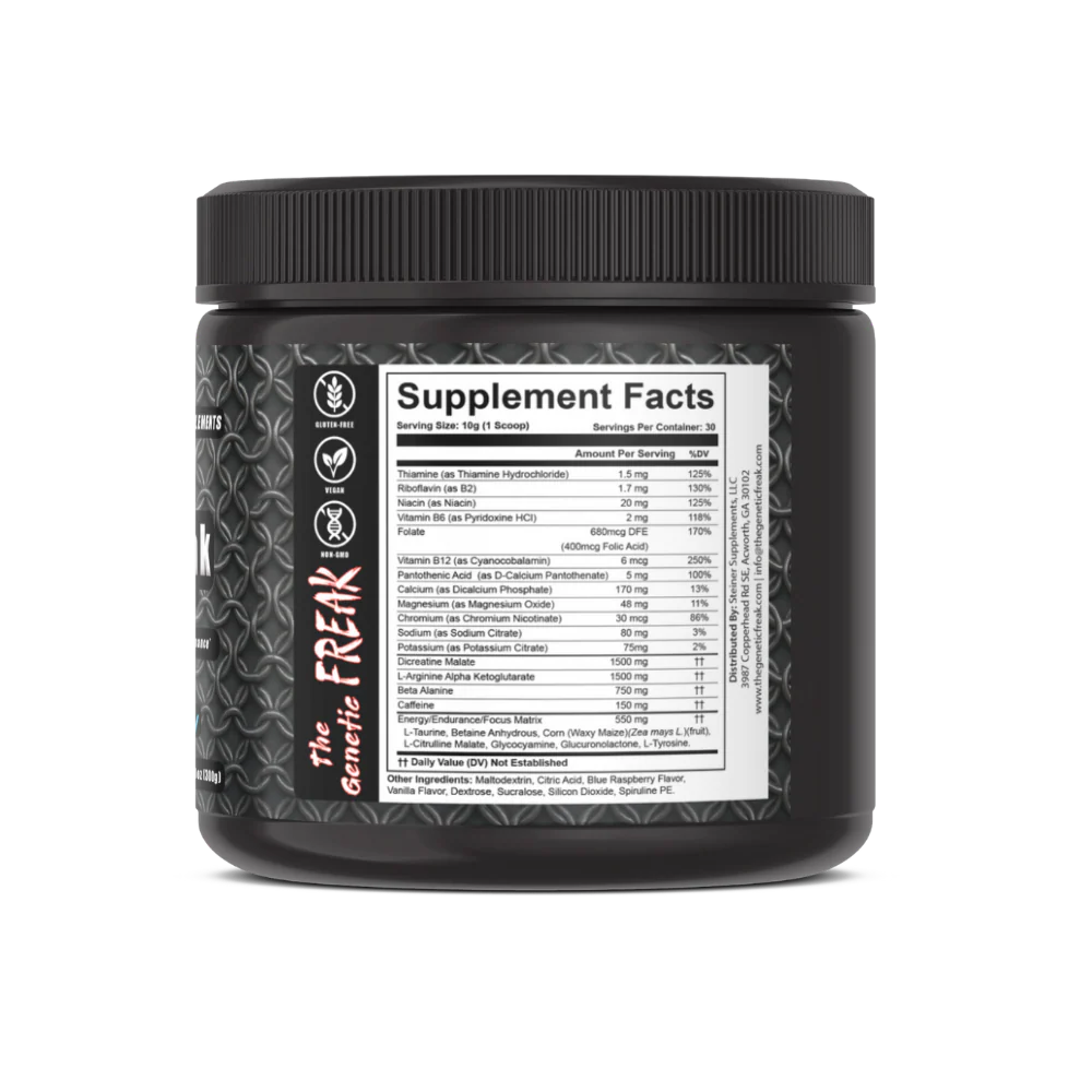 Pre-Freak | High-Stim Pre Workout Powder