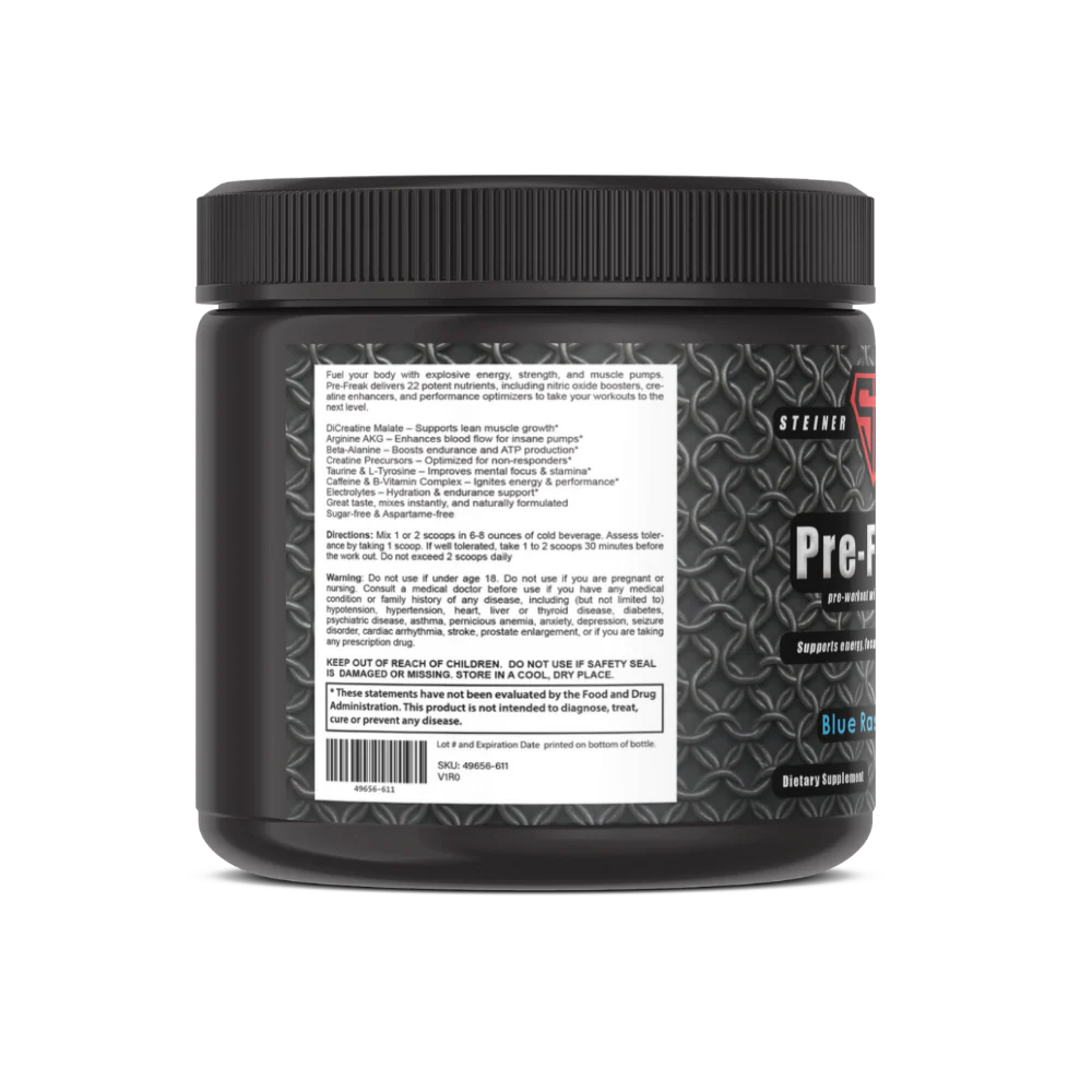 Pre-Freak | High-Stim Pre Workout Powder